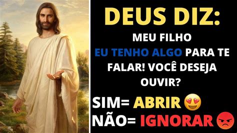 Você É Abençoado Se Encontrou Esse Vídeo Deus Deseja Te Falar Algo