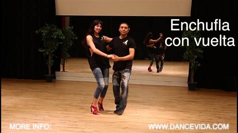 Salsa Basic Tutorial Salsa Cubana Enchufla Con Vuelta Youtube