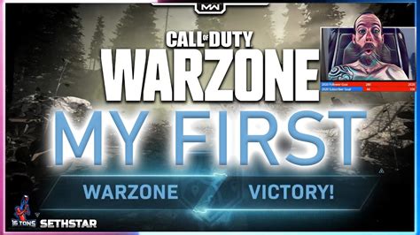 My First Call Of Duty Warzone Victory Full Game Youtube