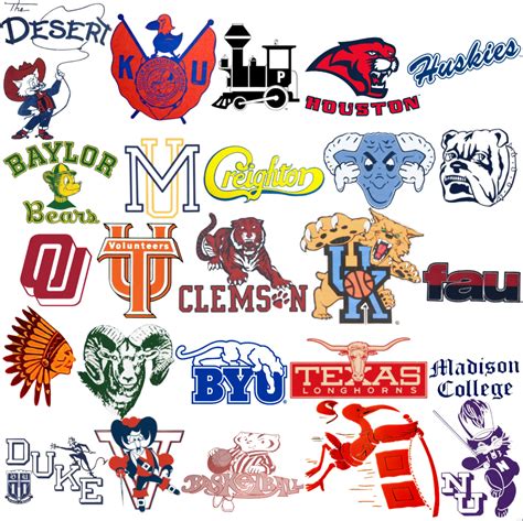 AP Top 25 represented by throwback logos- Week 6 : r/CollegeBasketball