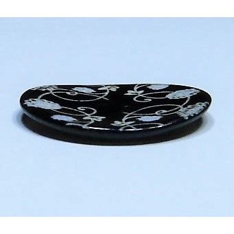 Boutons Nacre Noir Motif Blanc 22 Mm Standlaine Fr