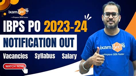 Ibps Po 2023 Notification Out Vacancy Salary And All Details Youtube