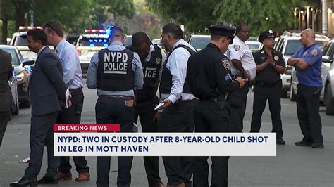 Two Suspects Arrested After 8 Year Old Shot In Mott Haven By Nypd