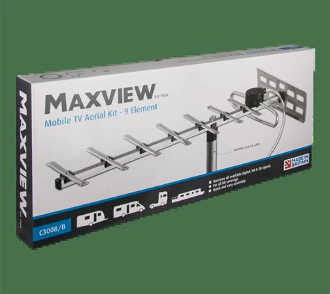 Maxview Mobile Digital Touring UHF TV Aerial Kit Pioneer Leisure