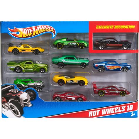 Hot Wheels 10er Geschenkset Sortiment Spielfahrzeug