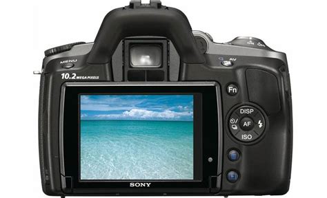 Sony Alpha DSLR A330 Two Lens Kit 10 2 Megapixel Digital SLR Camera