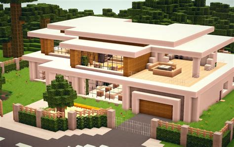 Concept 39+ Modern House Minimalist Design Minecraft