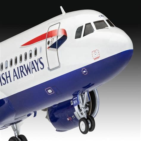 Revell Airbus A320neo British Airways Aircraft Model Set Scale 1 144