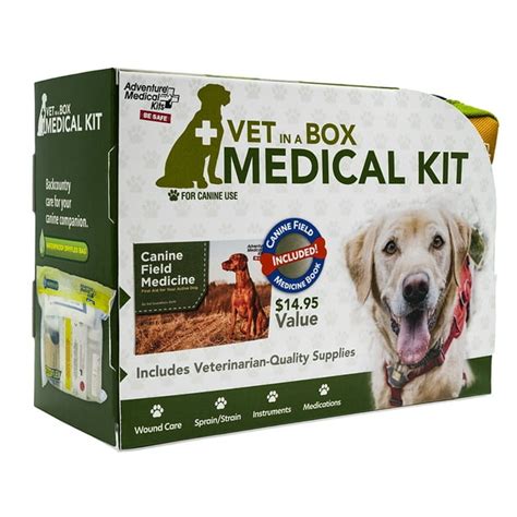 Adventure Medical 0135 0117 Dog Series Vet In A Box First Aid Kit