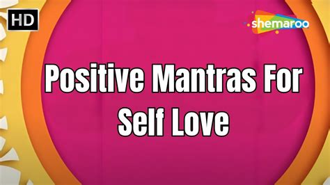 Positive Mantras For Self Love Mantra For Intense Healing Energy