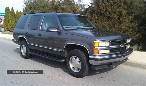 1999 Chevrolet Tahoe Lt 4x4