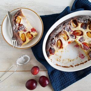 Pruimen Clafoutis Met Vanille Culi Sandra