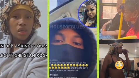 Chrisean Baby Crying Weird And Her Ex Ronny Goes Live And Queen Opp