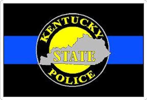 Blue Line Kentucky State Police Reflective Or Matte Vinyl Etsy