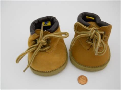 Build a Bear Workshop ~ Boys Tan work hiking trek outdoor Boots Shoes ...