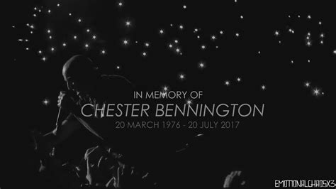 Who Cares If One More Light Goes Out Chester Bennington Tribute