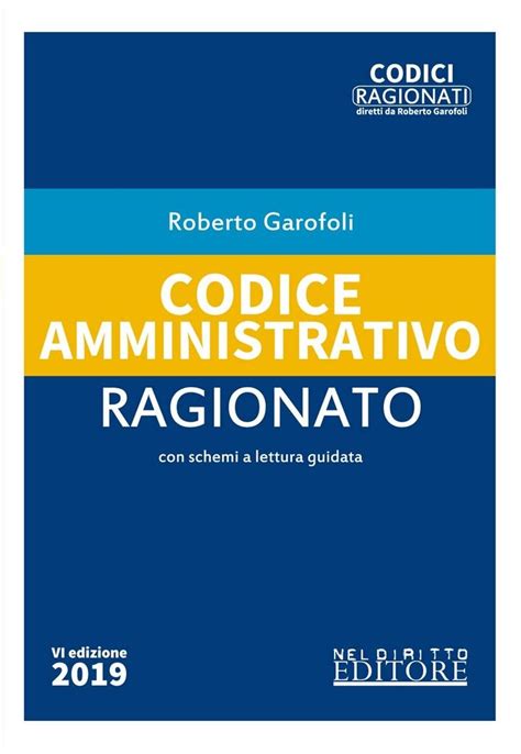 Codice Di Procedura Amministrativo Ragionato Sponsored Di Codice