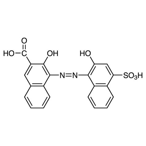 2 Hydroxy 1 2 Hydroxy 4 Sulfo 1 Naphthylazo 3 Naphthoic Acid 3737 95