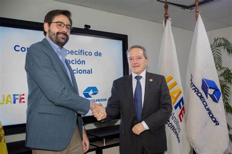 UAFE Y Petroecuador Firmaron Convenio Interinstitucional Para La