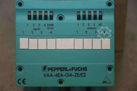 Used Second Hand Pepperl Fuchs Vaa Ea G Ze E Interface Module Used