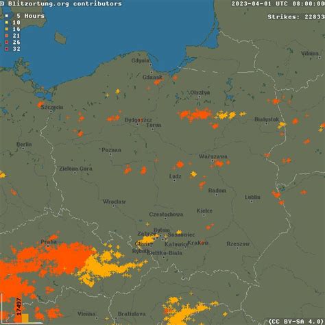 Burze Mo Liwe W Sobot Na Obszarze Woj Lubelskiego Zmierza Silne