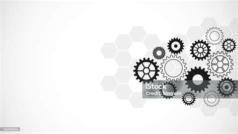 Vetores De Engrenagens E Mecanismos De Roda De Engrenagem Conceitos E Ideias Para Tecnologia