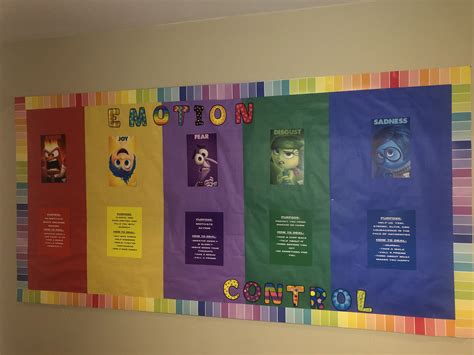 Emotion Control Inside Out Bulletin Board Printables Free Printable