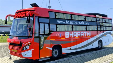 Bharathi Travels AMMR Veera V7 Non AC Sleeper Bus Mod Lynx Modding