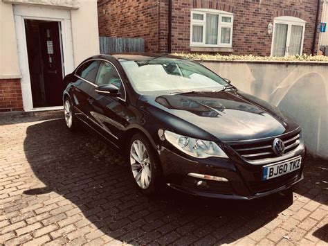 2010 Vw Passat Cc 2 0 Tdi Sport Black Leather In Poole Dorset Gumtree