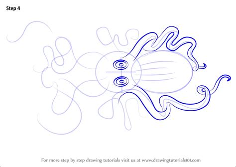 Learn How To Draw A Kraken Sea Monsters Step By Step Drawing Tutorials