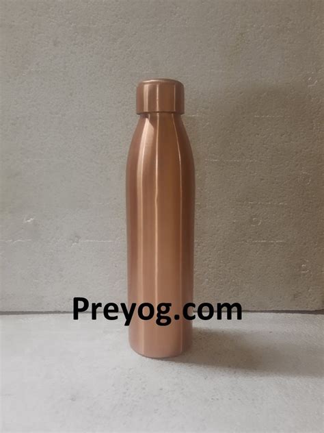 Preyog Custom Preyog 900ml Copper Bottle Round Capacity 650 ML