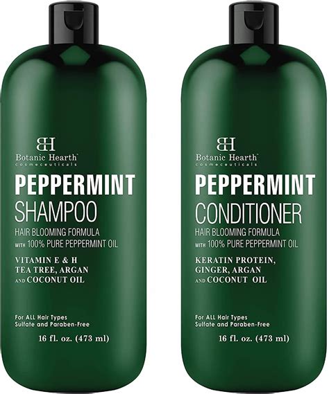 Amazon First Botany Mint Shampoo And Conditioner Pure