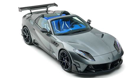 Ferrari 812 Gts Stallone By Mansory Gives The V12 Cabrio A Wild Look