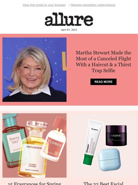 Allure Beauty Box Martha Stewart Posted A Thirst Trap Selfie Of Her