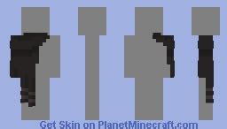 Black Cape Minecraft Skin