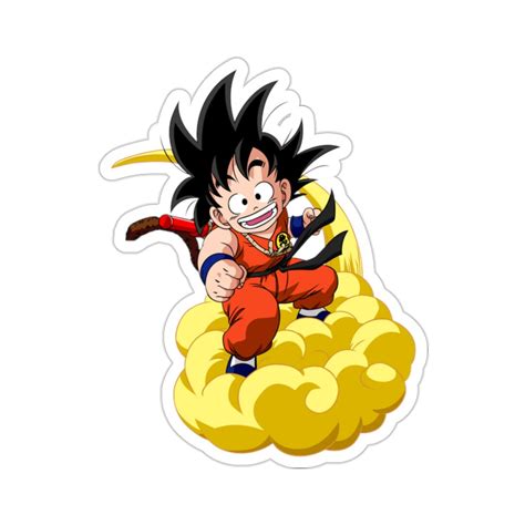 Goku Dragon Ball Z Sticker Etsy