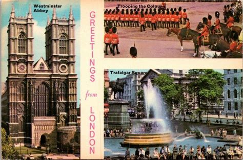 England London Greetings Multi View Europe United Kingdom