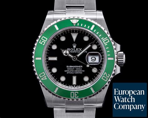 Rolex Lv Submariner Date Lv Kermit Green Ceramic Bezel Mm