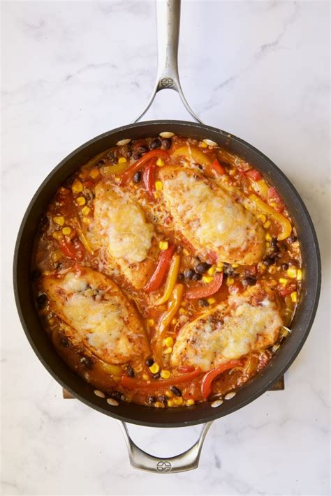 Southwestern Chicken Skillet Recipe From A Chefs Kitchen