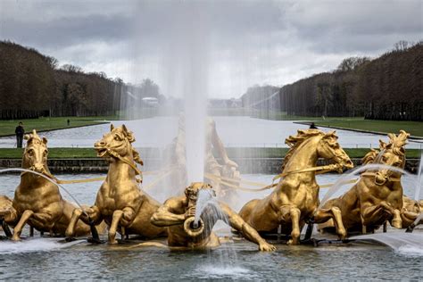 Versailles Palace Gardens Get Ready For Olympic Equestrian Events
