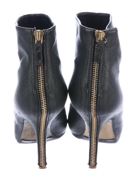 Stella McCartney Vegan Leather Booties - Shoes - STL53934 | The RealReal