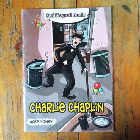 Jual Buku Komik Charlie Chaplin Seri Biografi Dunia Full Colour Buku