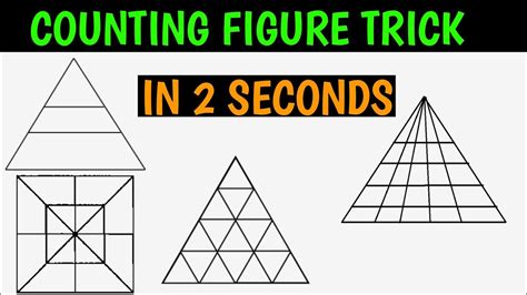 Trick For Counting No Of Triangles In Seconds Counting Figure