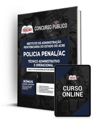 Apostila Policia Penal AC Técnico Administrativo e Operacional 2023