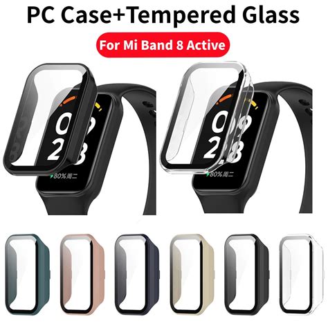 Xiaomi Mi Band Active Case Protetor De Tela De Vidro Temperado