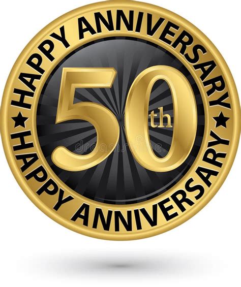 Happy 50th Birthday Banner stock illustration. Illustration of 70th ...