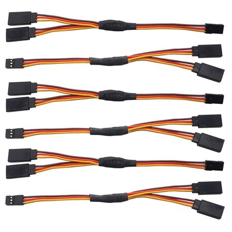 Buy Gtiwung Pcs Jr Style Servo Y Harness Mm Servo Y Cables