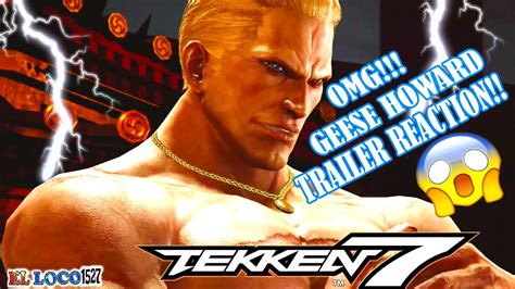 Oh My Goodness Is Geese Howard Tekken Reveal Trailer Gameplay Youtube