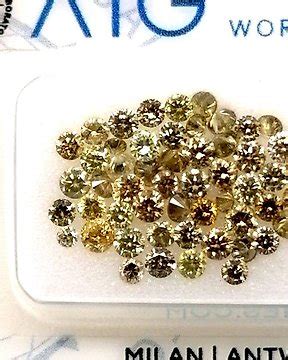 173 Pcs Diamonds 5 04 Ct Brilliant Natural Light To Fancy Mix