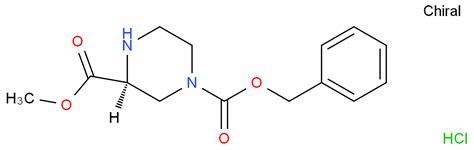 S 4 N CBZ PIPERAZINE 2 CARBOXYLIC ACID METHYL ESTER HCl 上海源叶生物科技有限公司